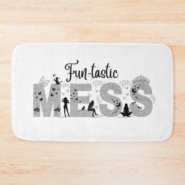 Item preview, Fun-tastic Mess Silver – The Cool Mess designed and sold by PixelByHajni.