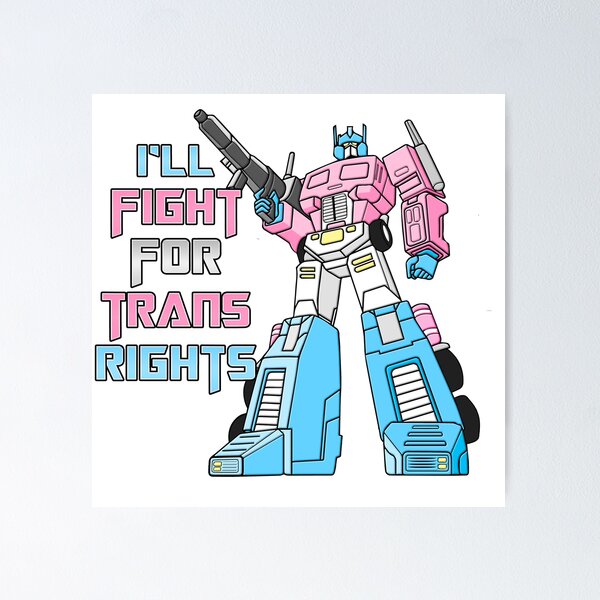 Item preview, Trans Lives Matter! Optimus Prime designed and sold by LGBTcuteGifts.