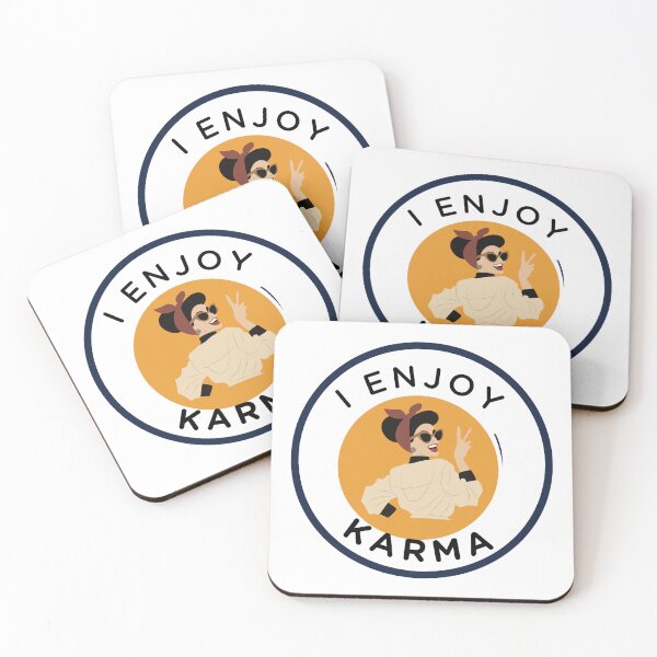 Item preview,  I enjoy karma Funny witty sarcastic  designed and sold by Creations by lyne.