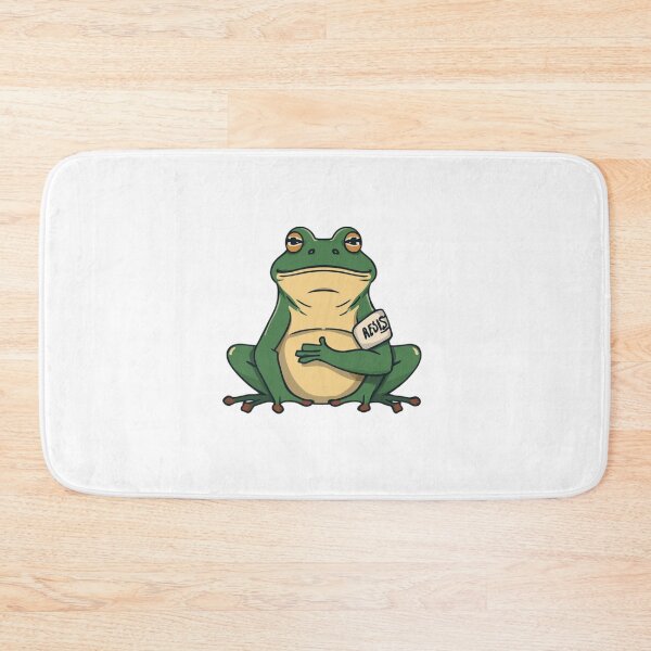 Item preview, Resist Frog – Stand Up and Stay Strong designed and sold by Kavya Art.