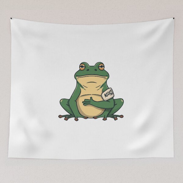 Item preview, Resist Frog – Stand Up and Stay Strong designed and sold by Kavya Art.