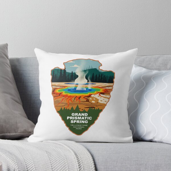 Item preview, Grand Prismatic Spring Yellowstone Arrowhead designed and sold by Esskay Designs.