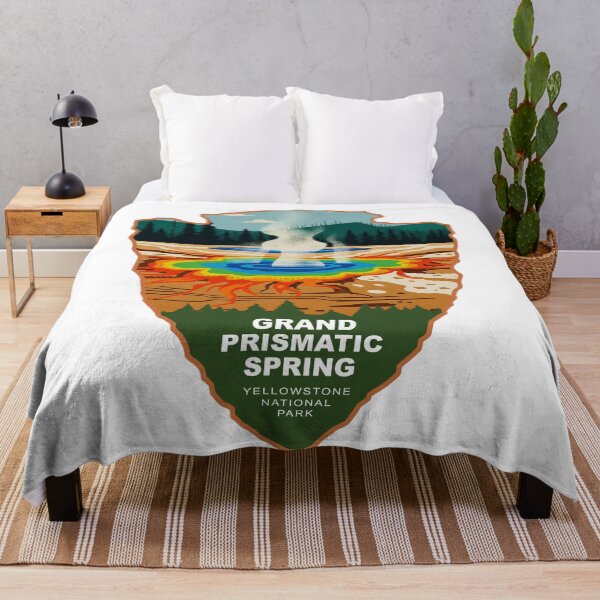 Item preview, Grand Prismatic Spring Yellowstone Arrowhead designed and sold by Esskay Designs.