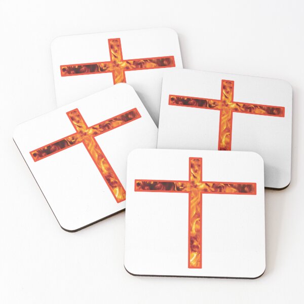 Item preview, Heavenly Burning Fire Blaze Cross designed and sold by Brainstorming99.