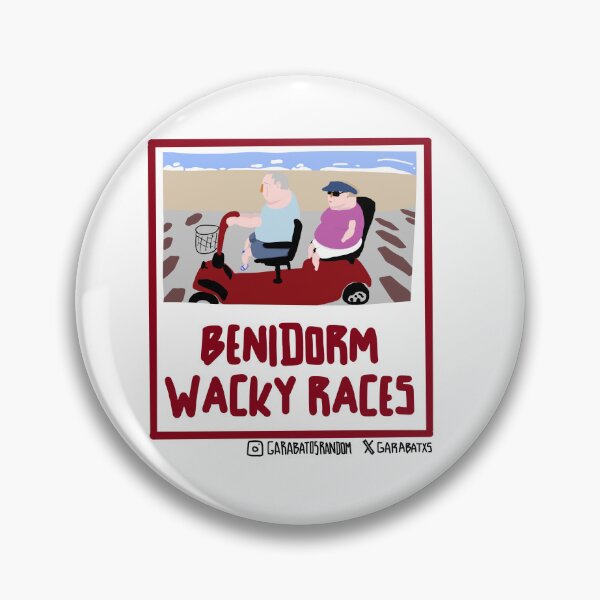 Item preview, Benidorm Wacky Races designed and sold by Garabatxs.