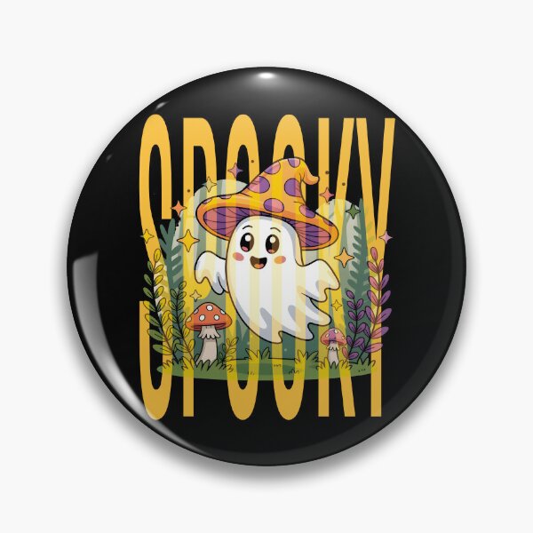 Item preview, Spooky Mushroom Ghost T-Shirt | Mushroom Hat Halloween Aesthetic Tee | Whimsical Fall Graphic designed and sold by al21ex.