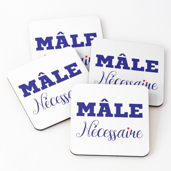 Item preview, MALE NECESSARY! designed and sold by francoisville.