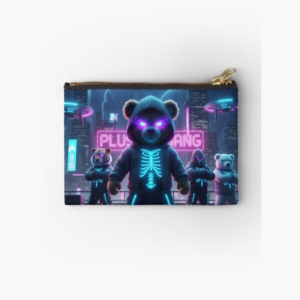 Item preview, Plushi Gang – Cyberpunk Teddy Bears in Neon Rebellion designed and sold by PLUSHIWORLDtm.
