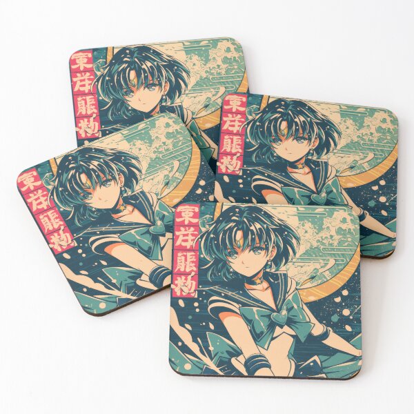 Item preview, Sailor Mercury Vintage Poster  designed and sold by AnimeArsenalPrints.