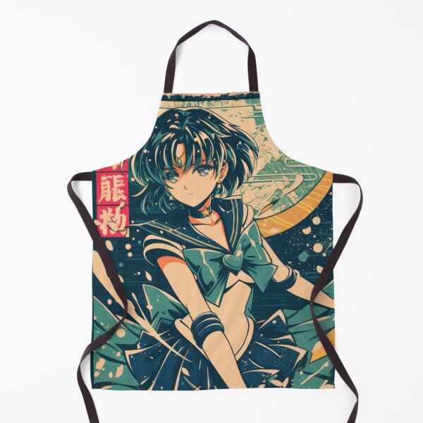 Aperçu de l'œuvre Affiche vintage de Sailor Mercury créée et vendue par AnimeArsenalPrints.