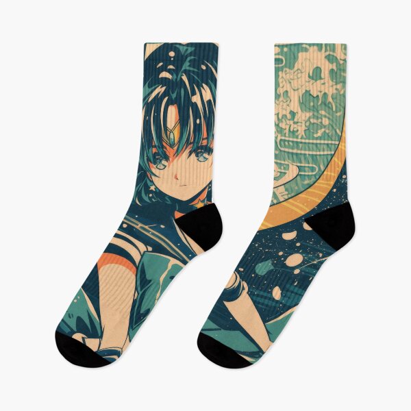 Item preview, Sailor Mercury Vintage Poster  designed and sold by AnimeArsenalPrints.