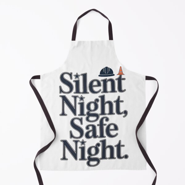 Item preview, Silent Night, Safe Night – Safety Christmas Design designed and sold by PeteLawliiet.