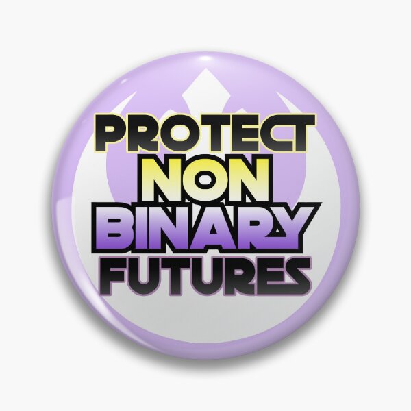 Item preview, Non Binary Lives Matter! Star Wars font designed and sold by LGBTcuteGifts.