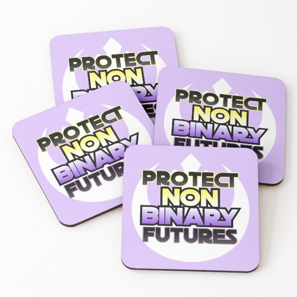 Item preview, Non Binary Lives Matter! Star Wars font designed and sold by LGBTcuteGifts.