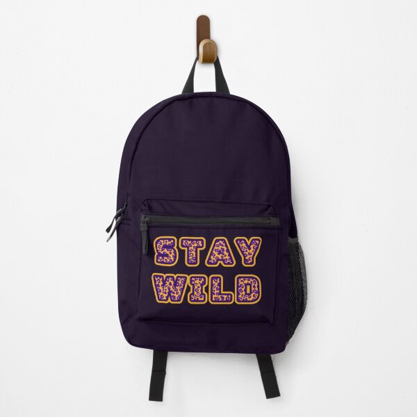Item preview, Stay wild, leopard skin patterned inscription designed and sold by silent-violin.