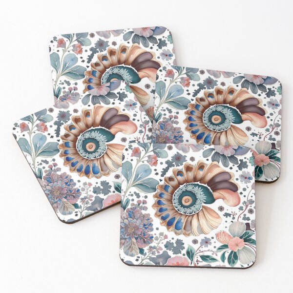 Item preview, Floral Shell Symphony designed and sold by Art Crea Nova.