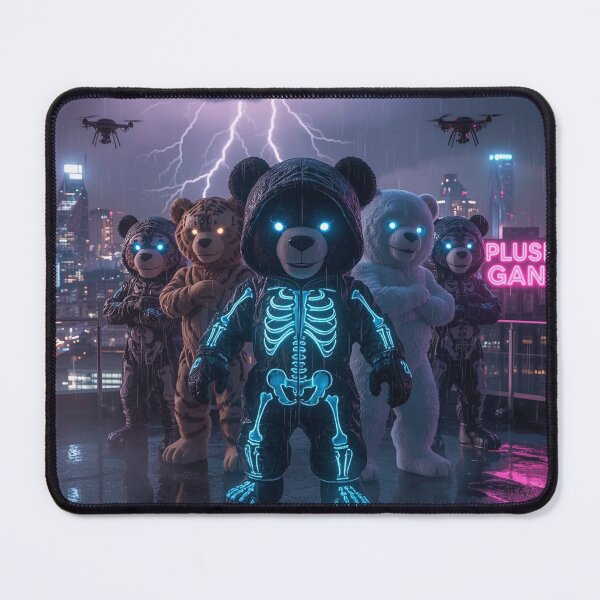 Item preview, Plushi Gang – Cyberpunk Teddy Bears designed and sold by PLUSHIWORLDtm.