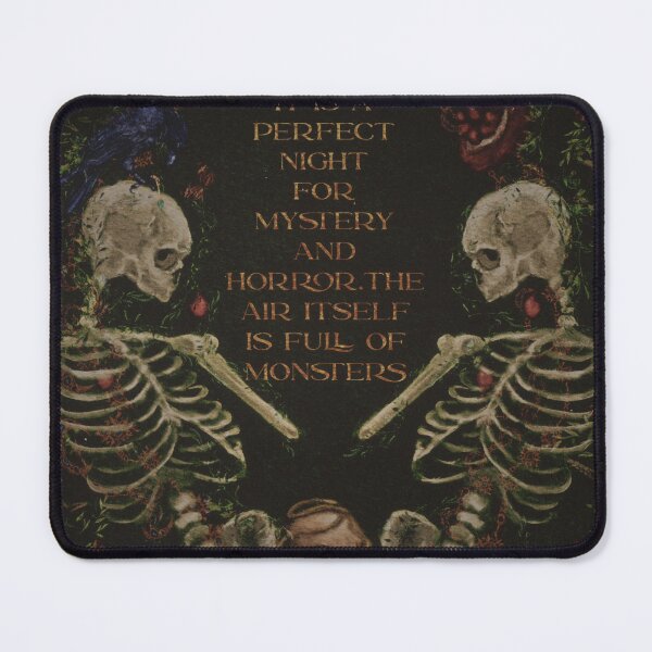 Item preview, Frankenstein Quote English Literature Mary Shelly Gothic Skeleton Art designed and sold by Monica Laipple.