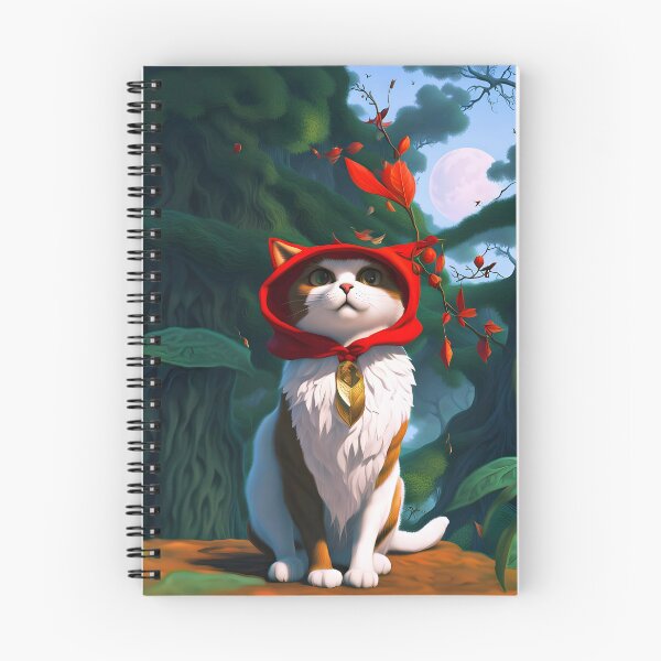 Item preview, Imbir Cat in the Magic Forest designed and sold by Bright-Moonrise.