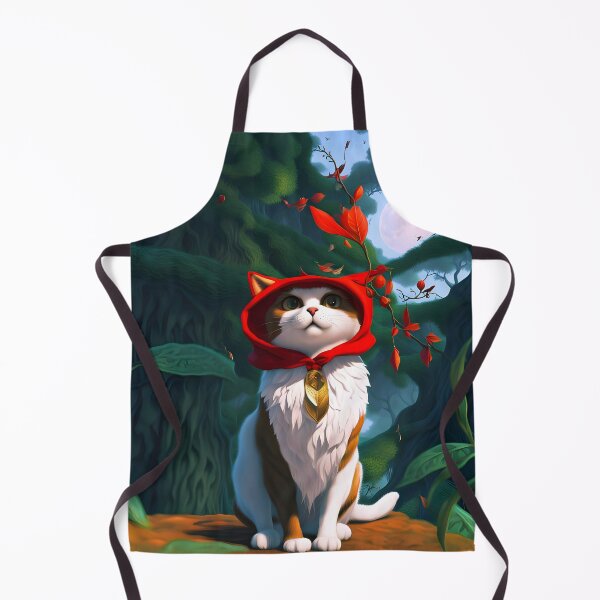 Item preview, Imbir Cat in the Magic Forest designed and sold by Bright-Moonrise.