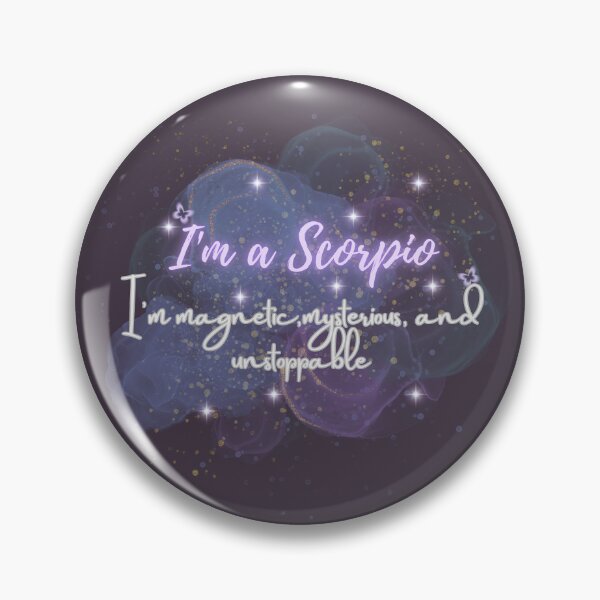 Item preview, Scorpio Zodiac | Magnetic, Mysterious & Unstoppable designed and sold by RoraLily.