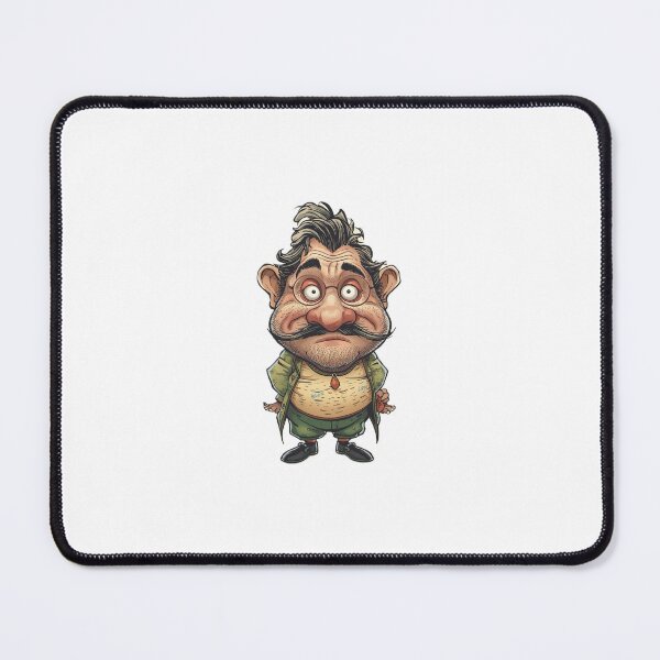 Item preview, The Funny Gentleman – Quirky Cartoon Character Art designed and sold by bound-insight.