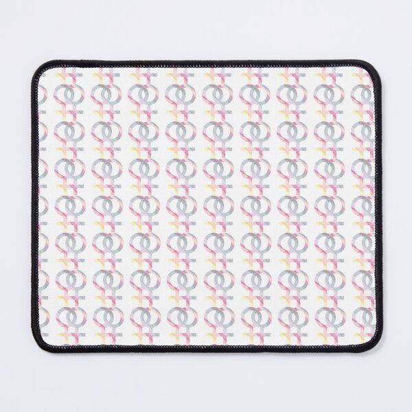 Item preview, Abstract Pastel Rainbow Lesbian Pride Venus Symbol (WLW) designed and sold by RyanGDesign.