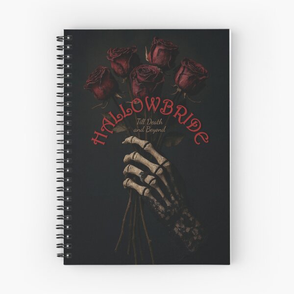 Item preview, Gothic Skeleton Hand with Roses | Hallowbride Till Death and Beyond | Dark Aesthetic Design designed and sold by Olhapro.