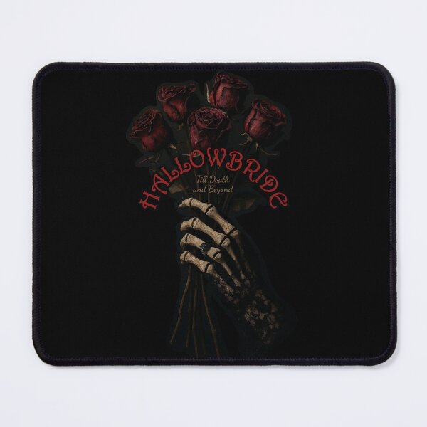 Item preview, Gothic Skeleton Hand with Roses | Hallowbride Till Death and Beyond | Dark Aesthetic Design designed and sold by Olhapro.