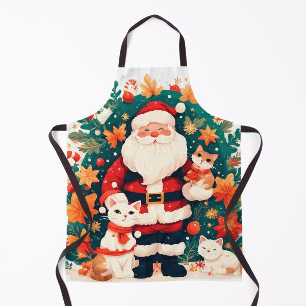 Item preview, Santa Claus and Feline friends designed and sold by Maioriz.