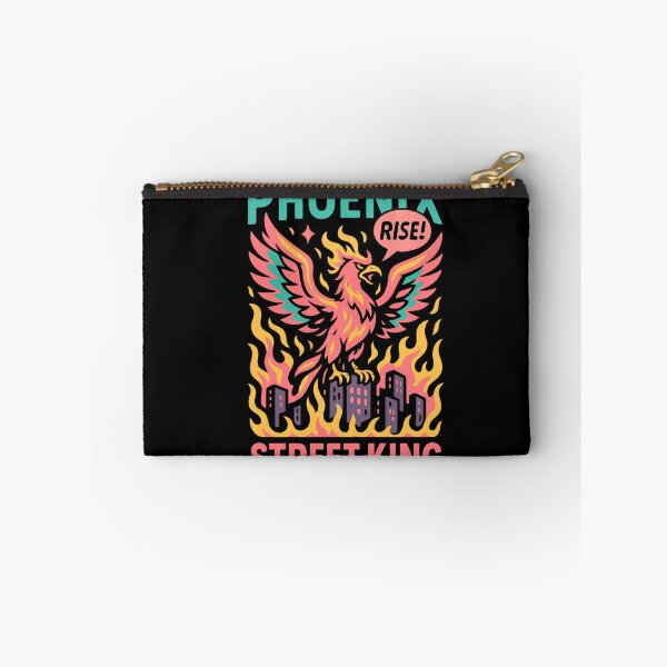 Item preview, Phoenix Rise Street King Retro Streetwear Art designed and sold by SholoStudio.