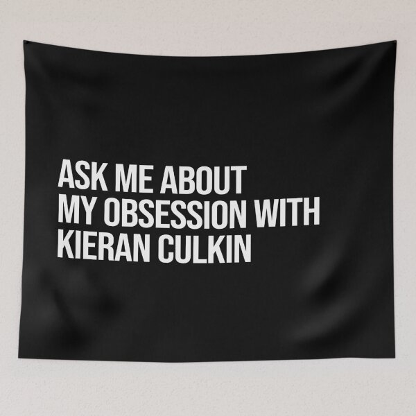 Item preview, Ask me About my Obsession with Kieran Culkin designed and sold by deluluhaze.