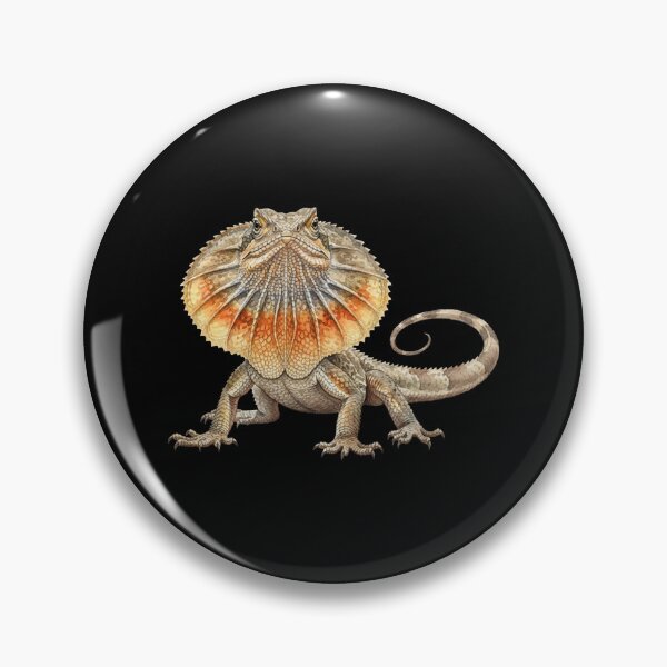 Item preview, Frilled neck lizard designed and sold by 4rtistcDrift.