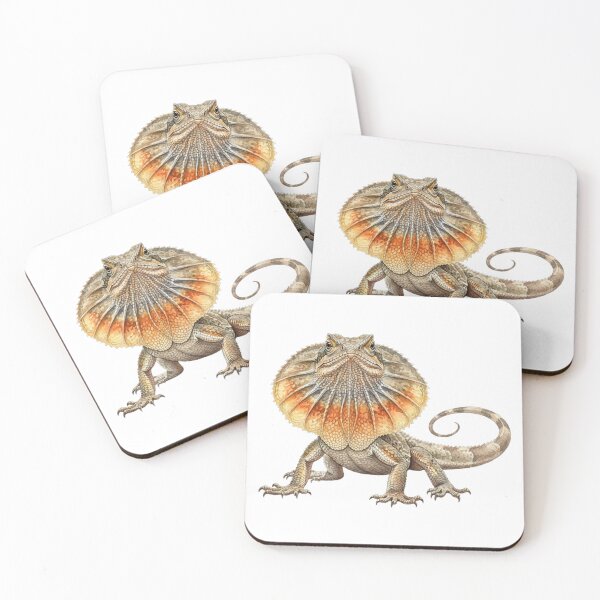 Item preview, Frilled neck lizard designed and sold by 4rtistcDrift.