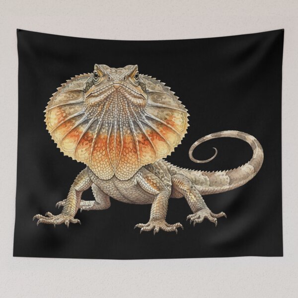 Item preview, Frilled neck lizard designed and sold by 4rtistcDrift.