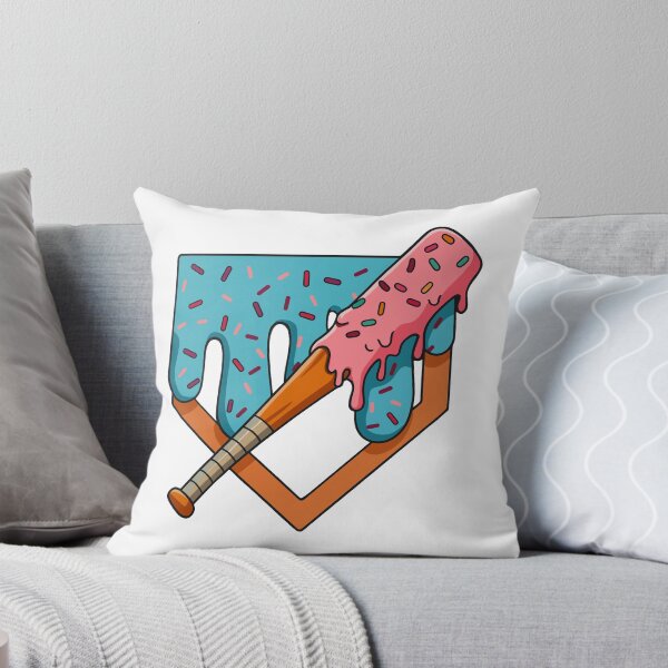 Item preview, Sprinkle Slam Donut Baseball Mashup designed and sold by brexastore.