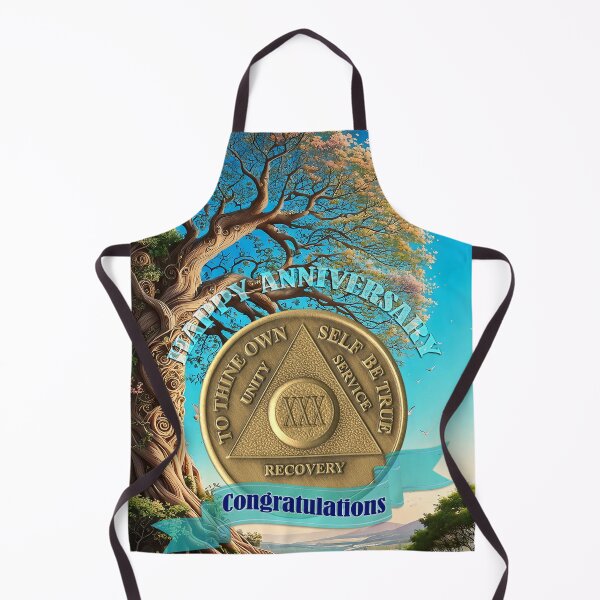 Item preview, 30 Year Coin Recovery Anniversary Tree of Life designed and sold by ApexDesigners.