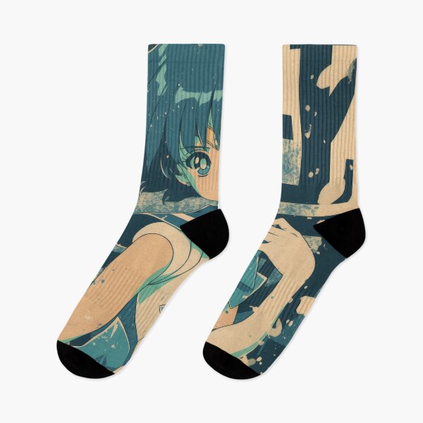 Aperçu de l'œuvre Couverture rétro avertie de Sailor Mercury créée et vendue par AnimeArsenalPrints.