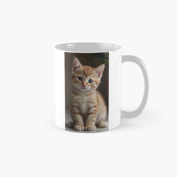 Item preview, A little cute cat is sitting. designed and sold by Hogh55.