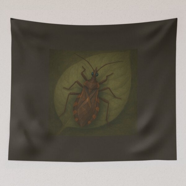 Item preview,  Kissing bug-Scarlet Seeker designed and sold by GeoWild Designs.