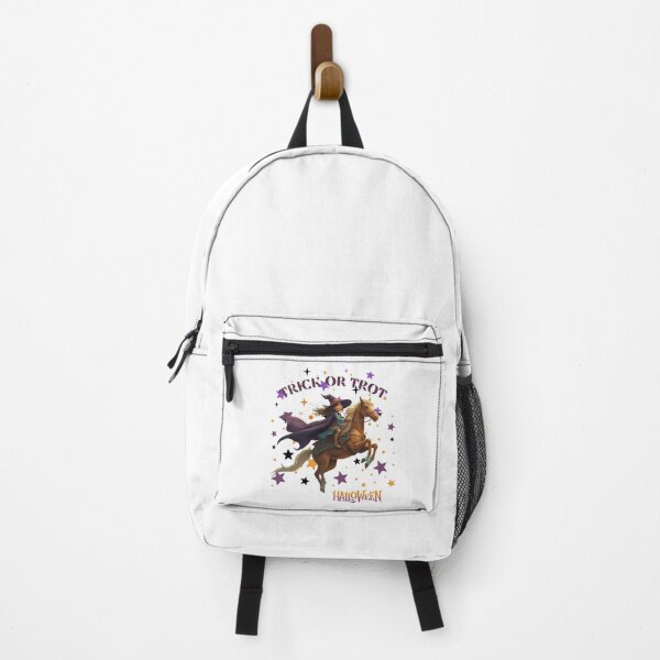 Item preview, Trick Or Trot, halloween horse riding, horse lover, equestrian designed and sold by YvkafromPoland.