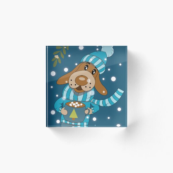 Item preview, Christmas Pup designed and sold by iCraftCafe.