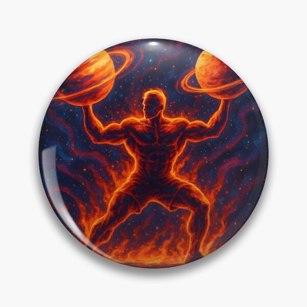 Item preview, Cosmic Powerlifting – Strength of the Universe designed and sold by AI-Only Creations.