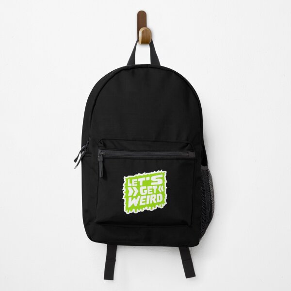 Item preview, Let's Get Weird Slime Green Drops Graffiti Quote Humor designed and sold by shirt-o-mat.