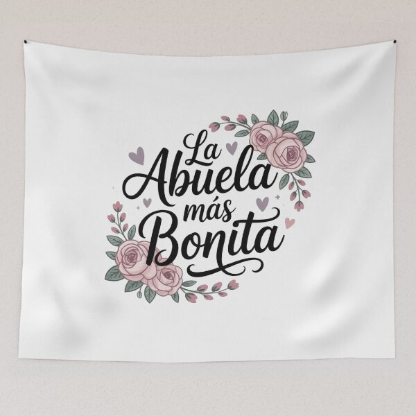 Item preview, La Abuela Más Bonita Cute Grandma and mom for mother's day designed and sold by DOPANDA ..