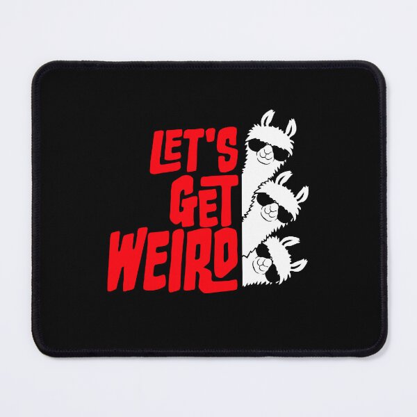 Item preview, Let's Get Weird Llama Team Friends Crew Sunglasses designed and sold by shirt-o-mat.