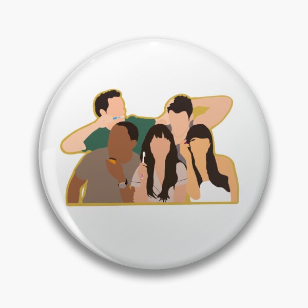 Item preview, New Girl Cast | Fan Art  designed and sold by BaublesbybriiCo.