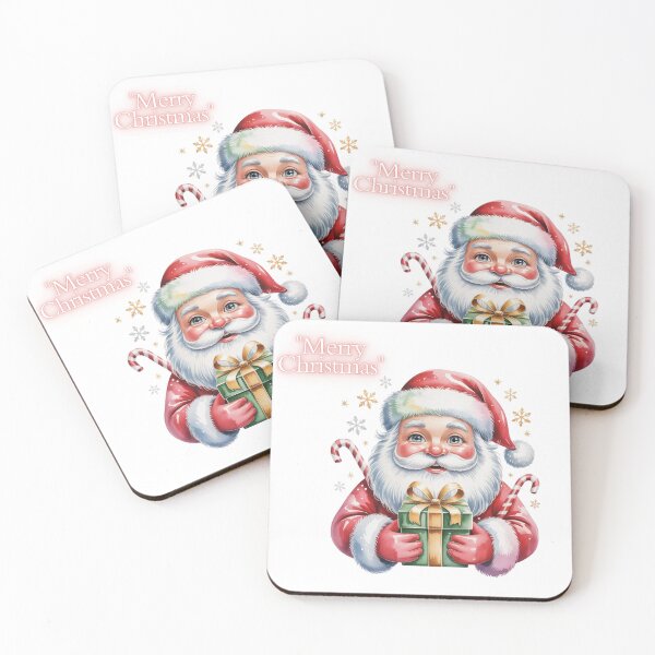Item preview, Merry Christmas Santa Claus Art | Festive Home Decor | Cozy Holiday Gift Design designed and sold by TRISHI CREATION.