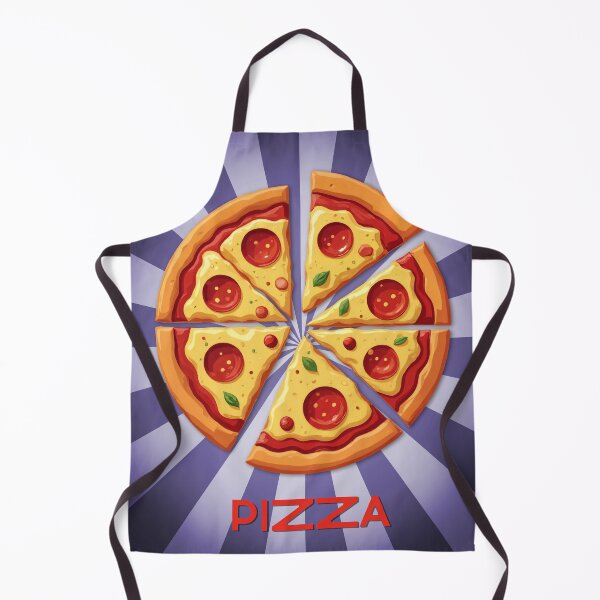 Item preview, Pepperoni Power: Retro Pizza Pop Art Explosion designed and sold by ForeverPrintsOK.