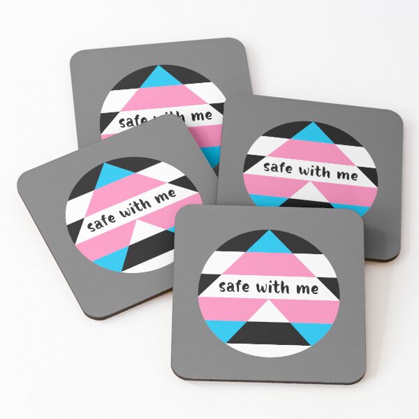 Item preview, Trans Lives Matter! You're safe with me designed and sold by LGBTcuteGifts.